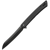 Dreamtech 4224TBL Framelock Knife Ti Black