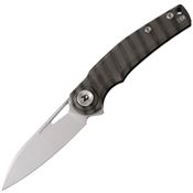 Dreamtech 4130BF Button Lock Knife Ti Bronze