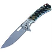 ElitEdge 10B032DG Linerlock Knife Dark Digital Camo