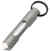 Glow Rhino FB002TIXB Knurled Steel Glow Fob Blue