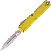 Microtech 1122411YW Auto Ultratech Gen IV D/E OTF Knife