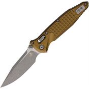 Microtech 160RL10APFRT Socom Ram-Lok Knife SE Frag Tan