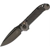 Microtech 11351DLCTNCC Auto LUDT Button Lock Knife GenIII