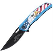 MTech A2069E250 Linerlock Knife A/O Eagle