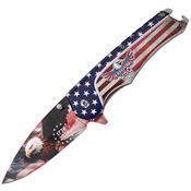 MTech A2065F250 Linerlock Knife A/O 250th Eagle