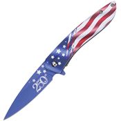 MTech A2073F250 Linerlock Knife A/O 250th