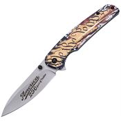 MTech A2064P250 Linerlock Knife A/O 250th Annv
