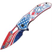 MTech A2066RD250 Linerlock Knife A/O 250th Liberty