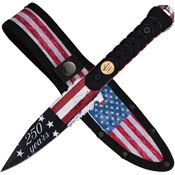 MTech FIX011BK250 Fixed Blade Knife 250TH