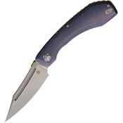 North Mountain Blade 2601PR Redeemer Framelock Knife Ti Purple