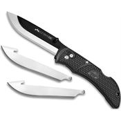 Outdoor Edge OX10C Onyx EDC Lockback Black