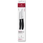 Victorinox 671132 Paring Knife Set Black