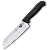Swiss Army 5252317BK Santoku 7" Granton