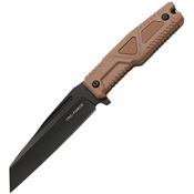 Tac Force FIX116BN Fixed Blade Knife Brown