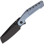 Tuya BPVDBHBU Digger Framelock Knife Ti Blue