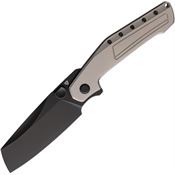Tuya BPVDBHAG Digger Framelock Knife Ti Gray