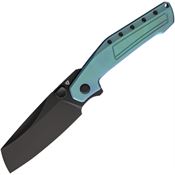 Tuya BPVDBHGR Digger Framelock Knife Ti Green