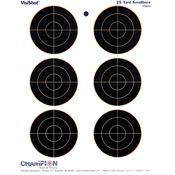 Champion 45803 Visicolor Target Circle 3"10pk
