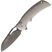 Dreamtech 3503D Button Lock Ti/Damascus