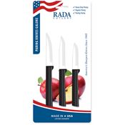Rada DG201 Paring Knives Galore Set Blk