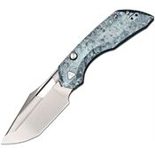 Artisan 1889GCBU Mousebird Linerlock Crystal Ti