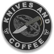 AuCon 800203 Knives and Coffee Patch Ti