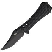 Auxiliary Manufacturing 008ALBWBL Pocket Bowie Crossbar Lock Blk