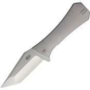 Auxiliary Manufacturing 006TITNXL Coffin Tanto XL Framelock Ti
