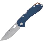 Buck 724BLS1 Mustang Lockback Dark Blue