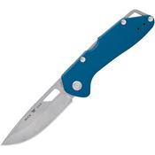 Buck 724BLS Mustang Lockback Dark Blue