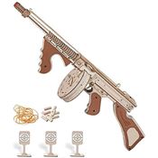 Caliber Gourmet PZ06MB Wood Puzzle Tommy Gun