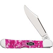 Case XX 16162 Mini Copperlock Pink Crackel