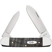 Case XX 47496 Canoe Blue Curley Oak