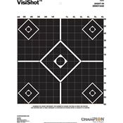 Champion 45815 Visicolor Sight-In Target
