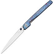 CJRB 1965GTDB Lanky Linerlock Timascus