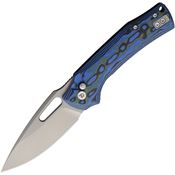 Dreamtech 4542MBL Button Linerlock Blue mic