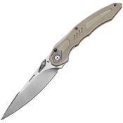 Dreamtech 1101GD Linerlock G10 Beige