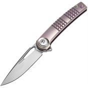Dreamtech 4129TP Pivot Button Lock Ti Purple