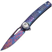 Dreamtech 4129TF Pivot Button Lock Ti Prp Dama