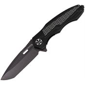 ElitEdge 10A135BK Linerlock A/O Black/CF