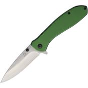 Falcon KS2045GN Linerlock A/O Aluminum Green