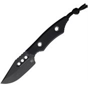 Heretic 0658ABLKG10 Kobold Bowie Battleworn Black