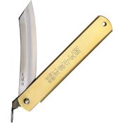 Higonokami O11L Folder Brass