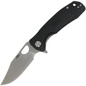Honey Badger 4087 Medium Linerlock CP Black