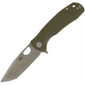 Honey Badger 1733 Medium Linerlock Tanto Grn