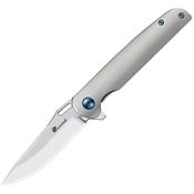 HX Outdoors ZD117S Vulcan Linerlock Ti