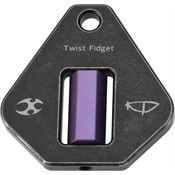 Kansept 012A3 Twister Fidget Spinner Blk