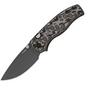 Kizer 3801A2 Glaux Button Linerlock Blk