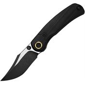Kizer XFK03M1 Pioneer Linerlock Black G10