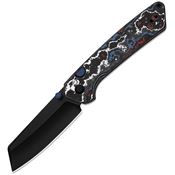Kizer 3693A1 Madrac Button Linerlock Nebula